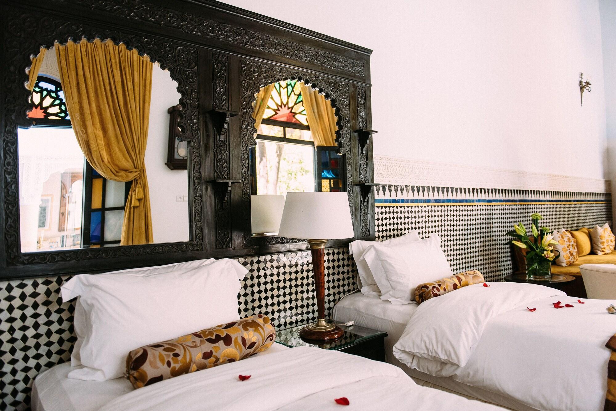Riad Maison Bleue And Spa Fès Exterior foto