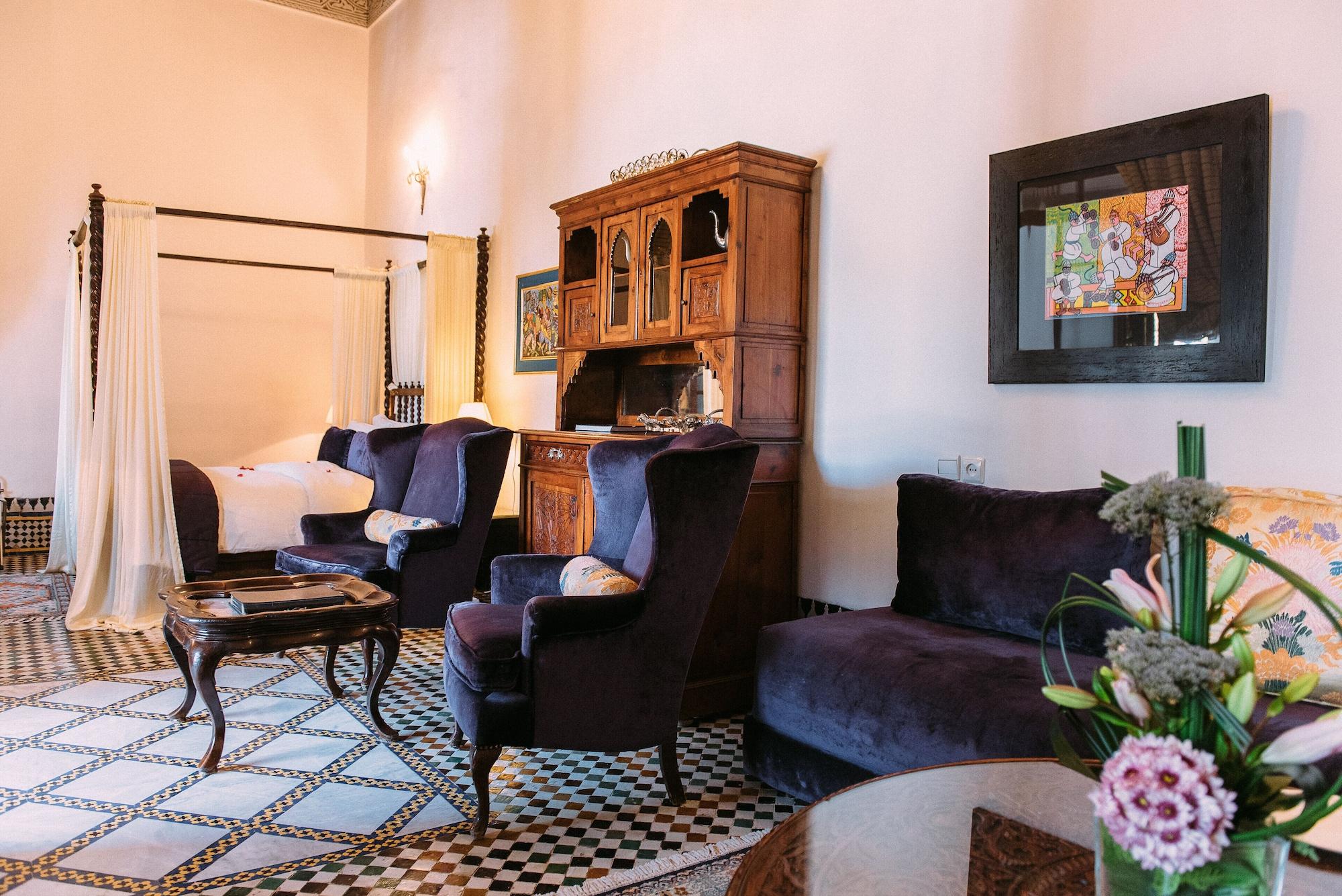 Riad Maison Bleue And Spa Fès Exterior foto
