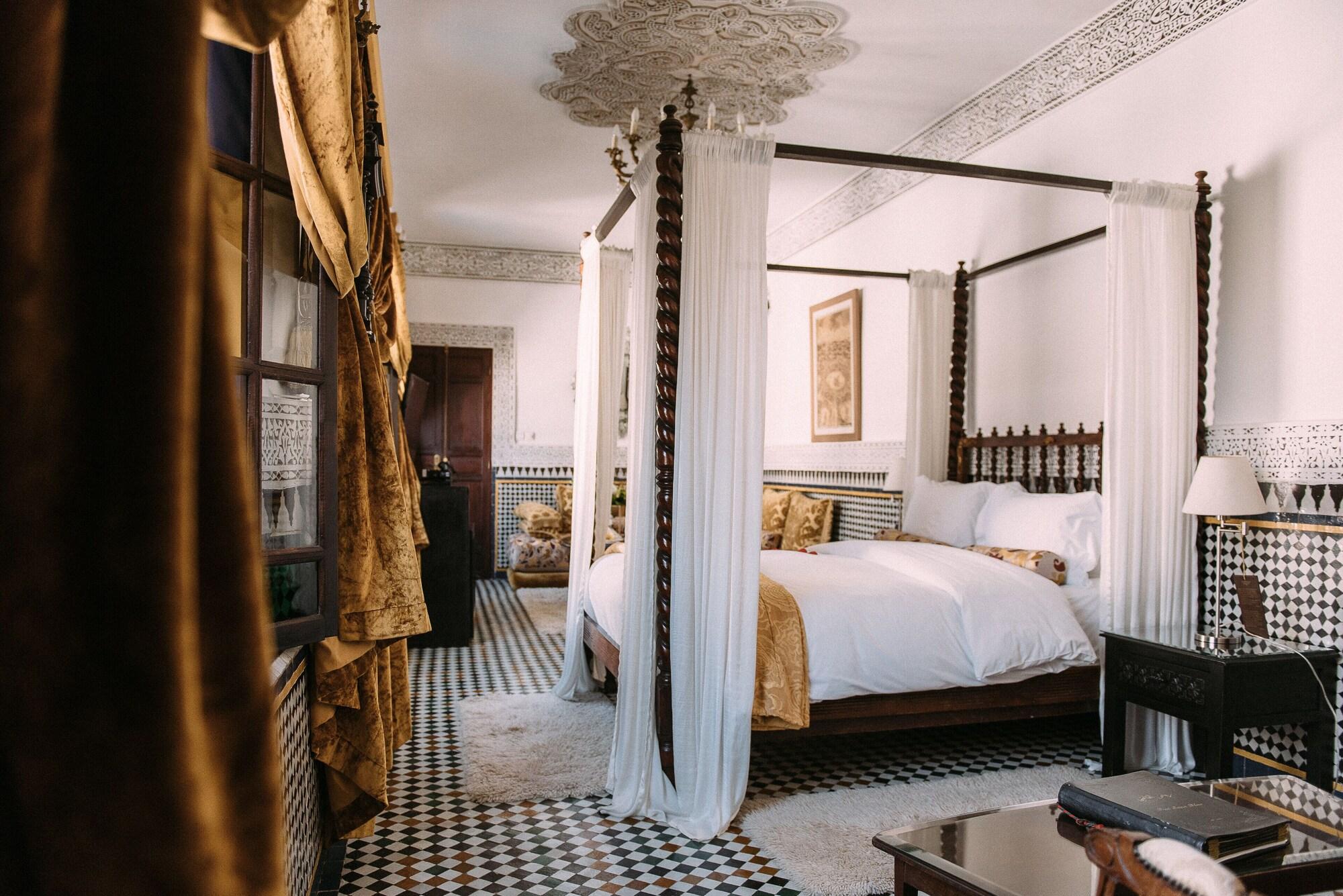 Riad Maison Bleue And Spa Fès Exterior foto