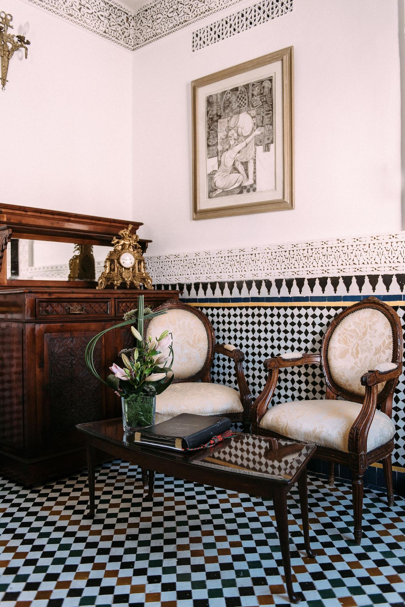 Riad Maison Bleue And Spa Fès Exterior foto