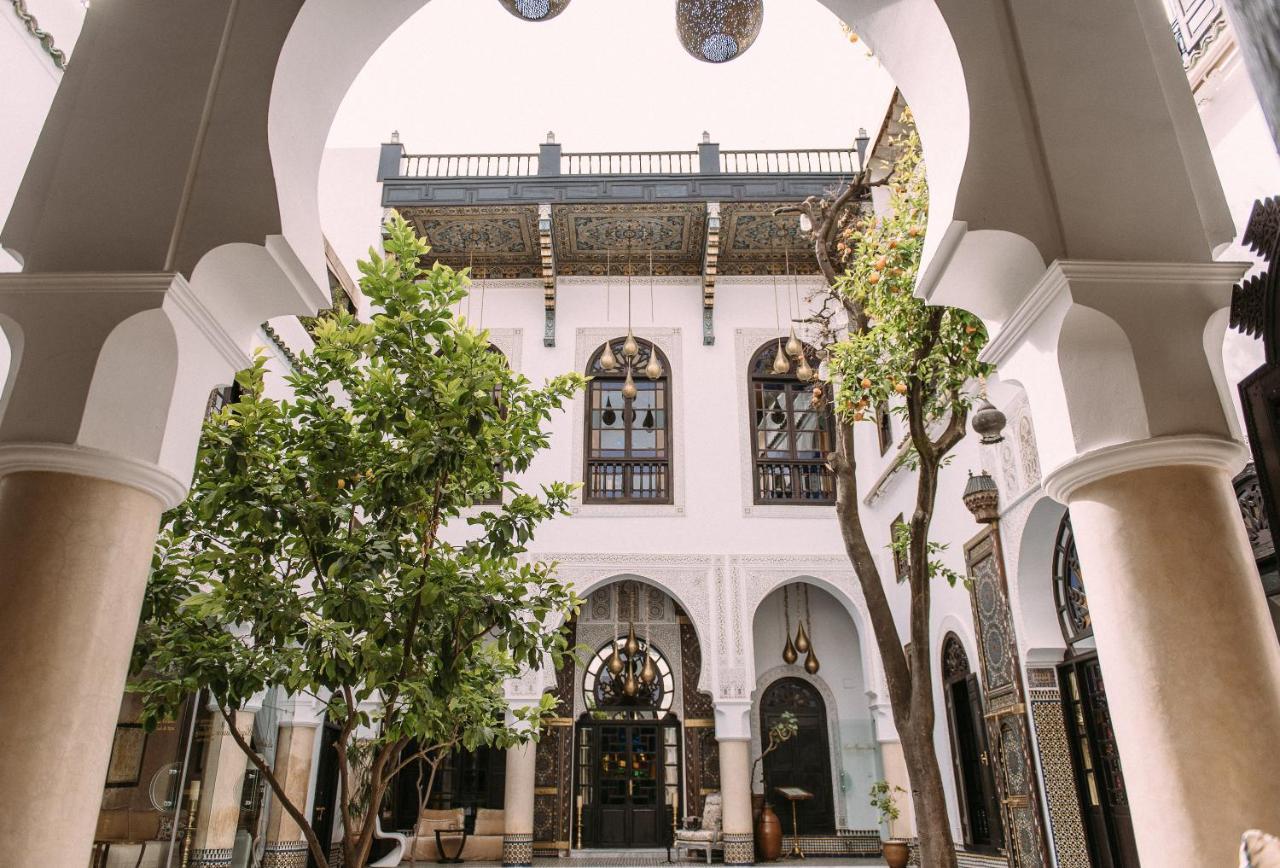 Riad Maison Bleue And Spa Fès Exterior foto