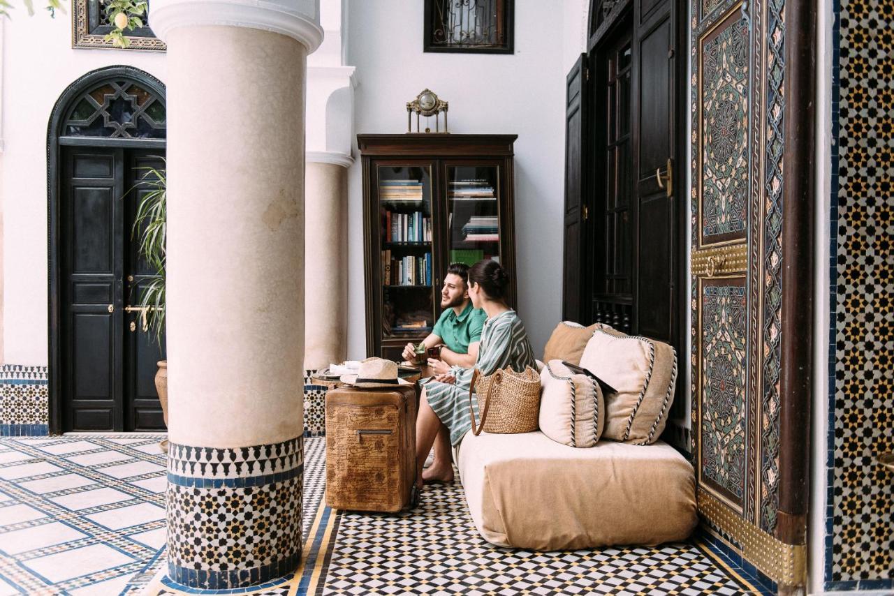 Riad Maison Bleue And Spa Fès Exterior foto