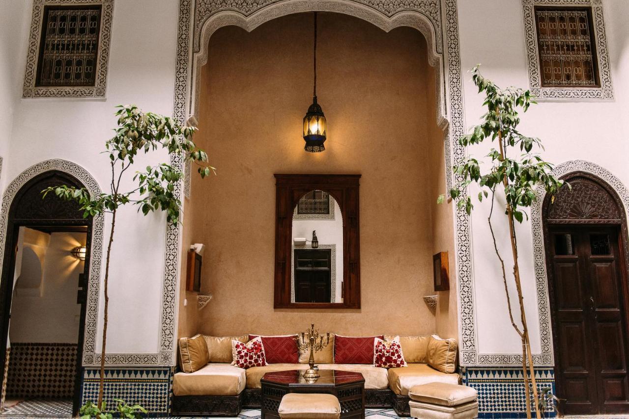 Riad Maison Bleue And Spa Fès Exterior foto