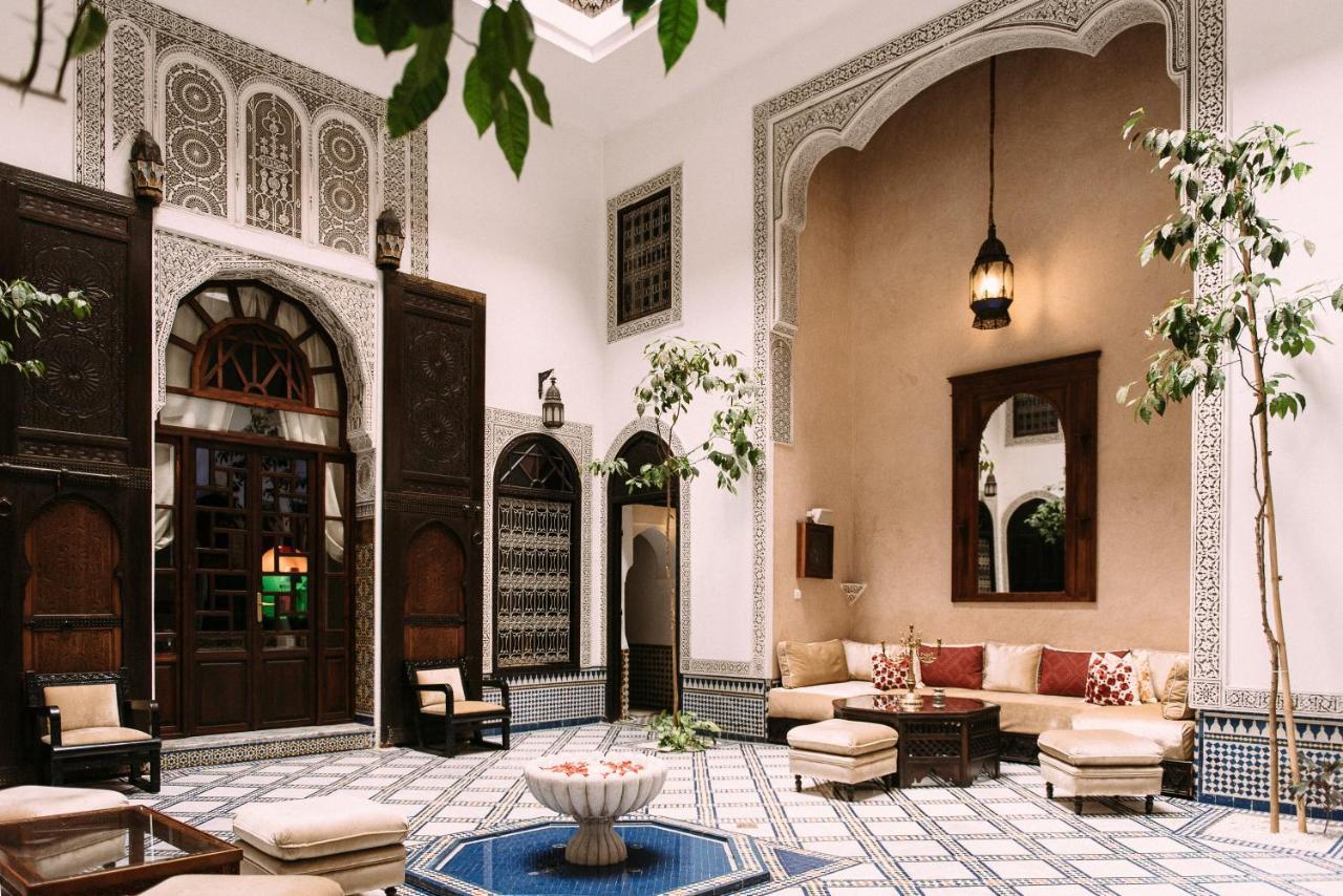Riad Maison Bleue And Spa Fès Exterior foto